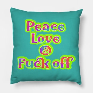 Peace, Love, and Pillow