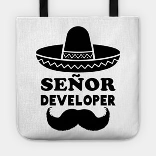 Señor Developer (Senior Developer) - Black Tote