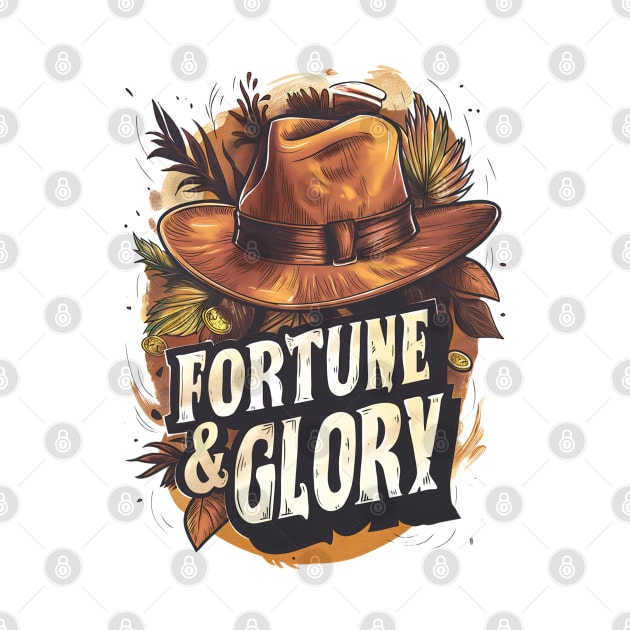 Fortune and Glory - Fedora Hat - Indy by Fenay-Designs