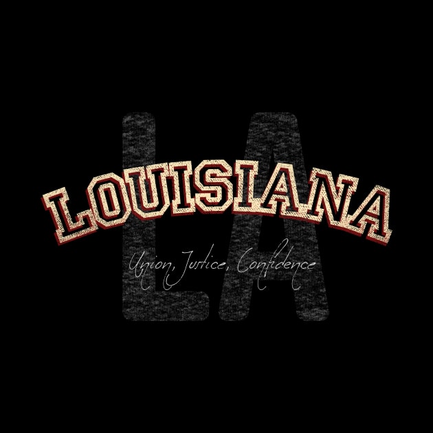 Louisiana Vintage Retro by Hashtagified