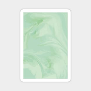 light green painting Magnet