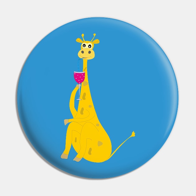 Funny giraffe Pin by Alekvik