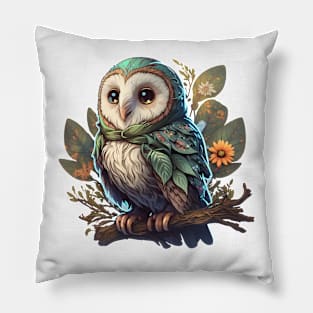 Forest Owl Pillow