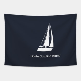 Santa Catalina sailing boat Tapestry