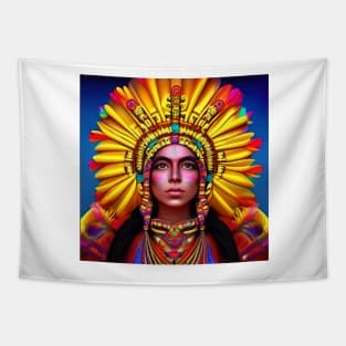 Inca Goddess #1 Tapestry