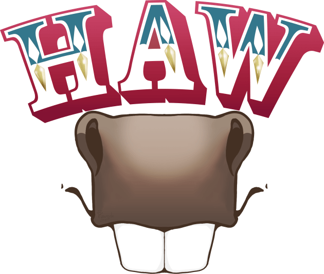 HAW Donkey Kids T-Shirt by Pawgyle