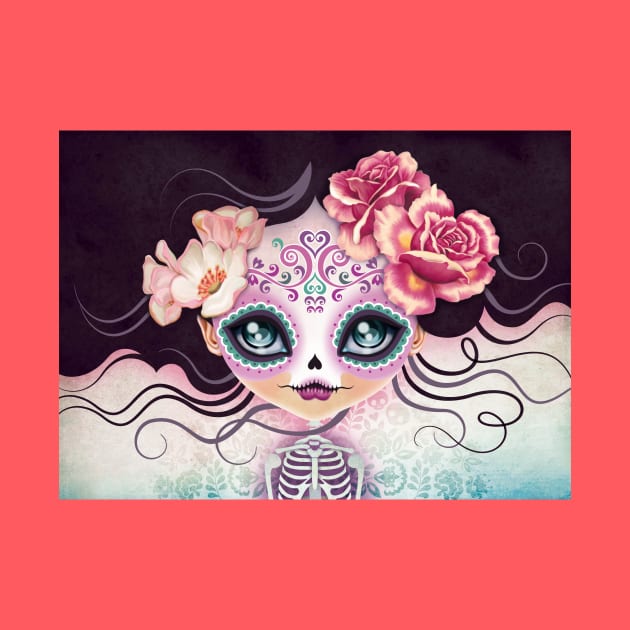 Camila Huesitos Sugar Skull by sandygrafik