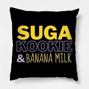 Suga Kookie & Banana Milk (BTS) Pillow