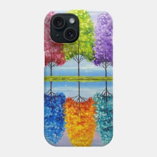 Each tree has its own bright life Phone Case