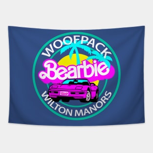 Woof pack Wilton manors bearbie Tapestry