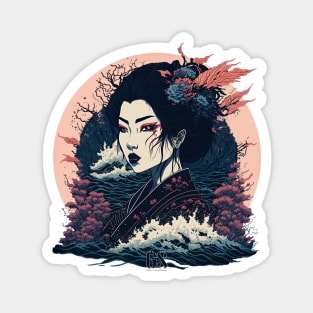 Goth Geisha Magnet