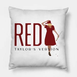 Red Taylors Version Pillow