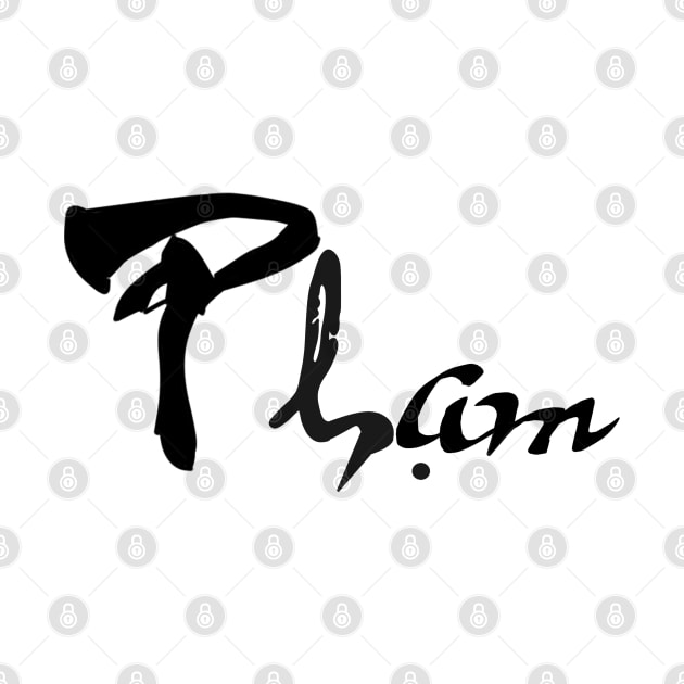 Pham Viet Last Name Calligraphy Art by AZNSnackShop