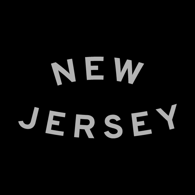 New Jersey Typography by calebfaires