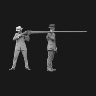 Dapper Men With Giant Gun - 1923 T-Shirt