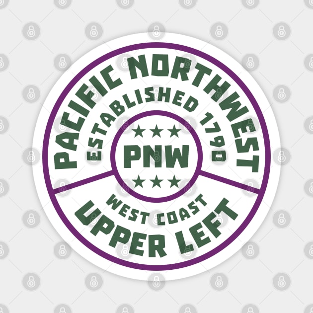 Pacific Northwest Magnet by happysquatch