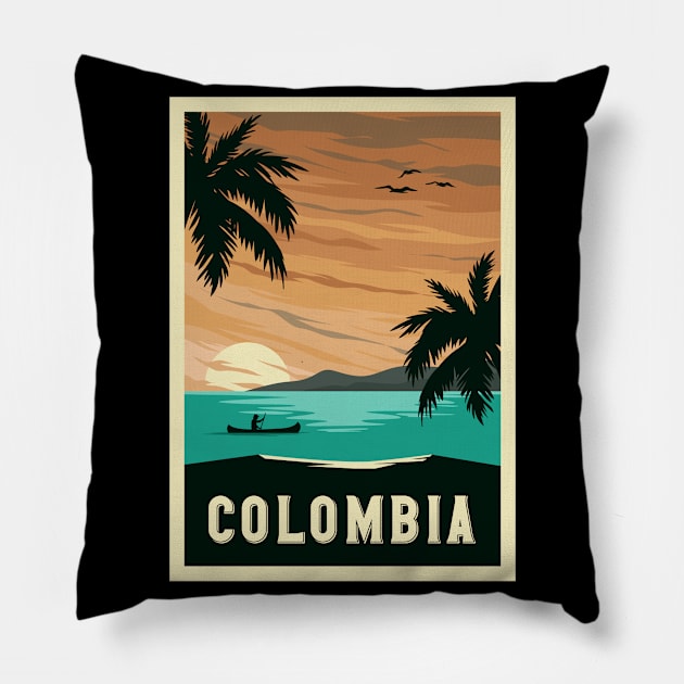 Colombia Pillow by NeedsFulfilled