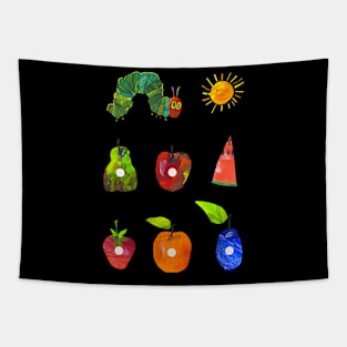 Hungry Caterpillar Fruit Always Hungry Caterpillar Saturday Tapestry