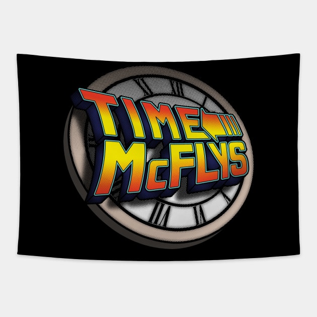 Time McFlys Tapestry by TrulyMadlyGeekly