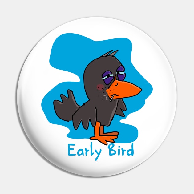 Early Bird Pin by schlag.art