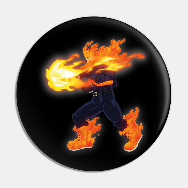 Enji Todoroki Fanart Pin by Jennine Thompson