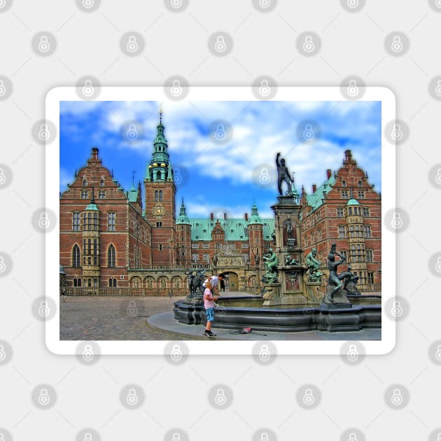 Denmark. Hillerød. Frederiksborg Castle. Magnet by vadim19