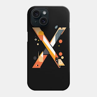 Alphabet - Letter X Phone Case