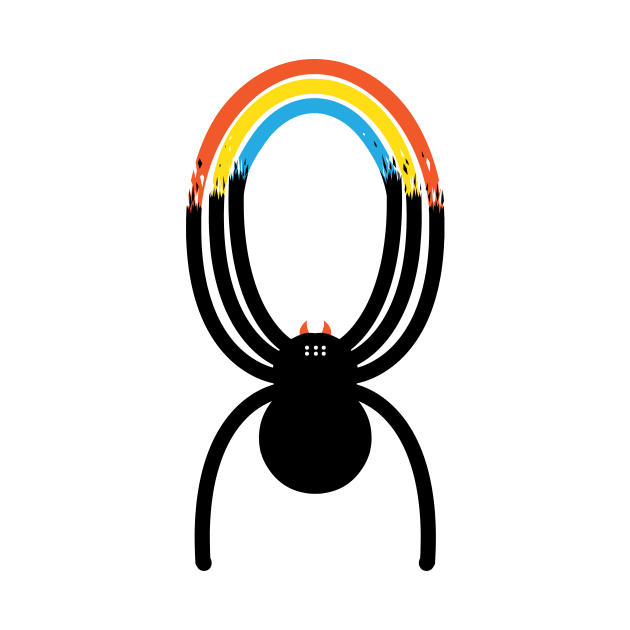 Spiders Are Rainbows by ryderdoty