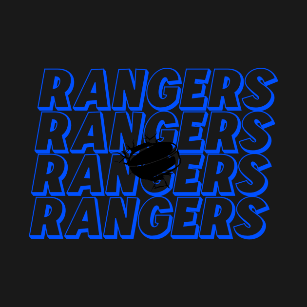 Rangers hockey team by Cahya. Id