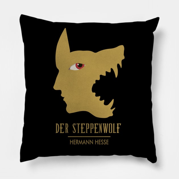 Der Steppenwolf Pillow by VinagreShop