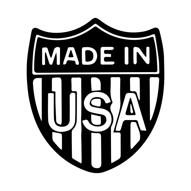 Made in USA Shield by xxtinastudio