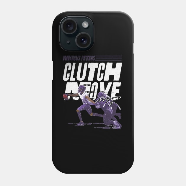 Marcus Peters Baltimore Clutch Move Phone Case by Buya_Hamkac