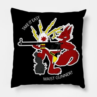 WW2 Waist Gunner School           Dk tees Pillow