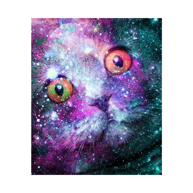 Cute Astro Space Cat In Universe - Universe - Phone Case