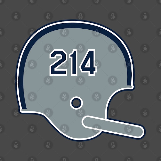 Dallas Cowboys 214 Helmet by Rad Love