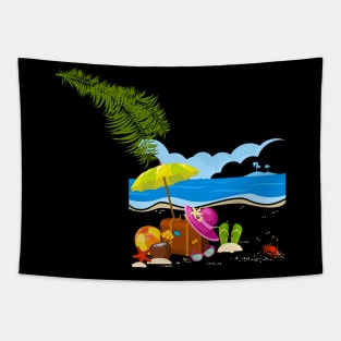 Summer tropical Tapestry