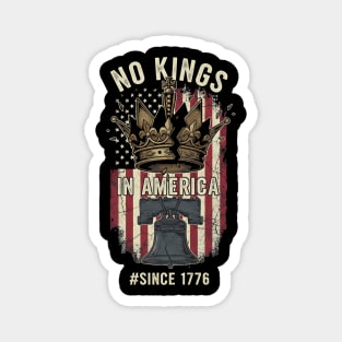 No-Kings-in-America-No Kings October 18 No Kings Day Magnet
