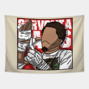 Gervonta Davis Comic Style Tapestry