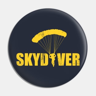 Skydiver Pin