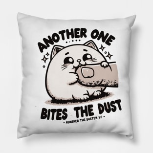 Another One Bites The Dust - Queen Tribute - Freddy Tribute - Mercury - Queen - Funny Sayings - Funny Gift - Funny Slogan - Funny Quotes - Funny Animals - Rock Tribute - Music Rock - Pop Pillow