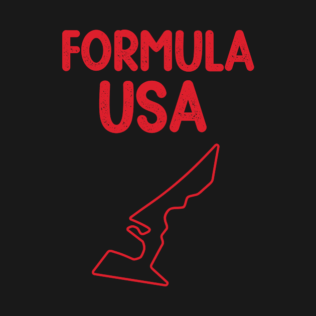 Formula USA Racing Circuit Car Map Grand Prix Race by soufyane