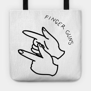 Finger Guns Tote