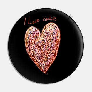 I love cookies Pin