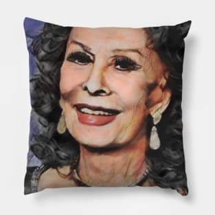 Sophia Loren Pillow