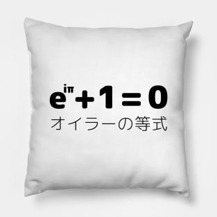 EULER'S IDENTITY in Japanese Pillow