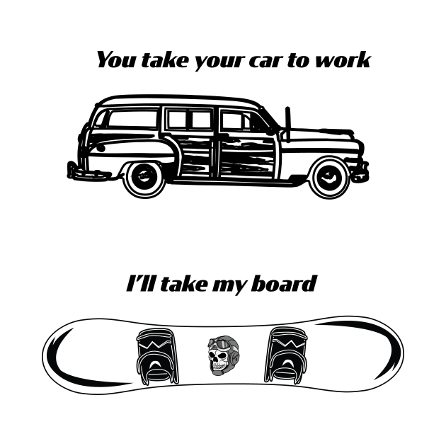 You Take Your Car To Work by RideUtah