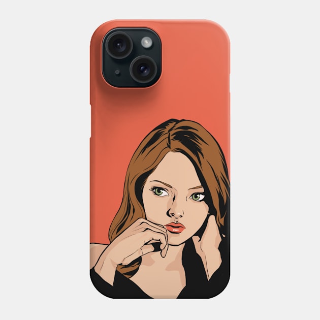 chloe Phone Case by MinaSong