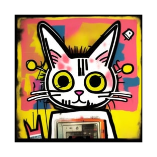 Graffiti Cat T-Shirt