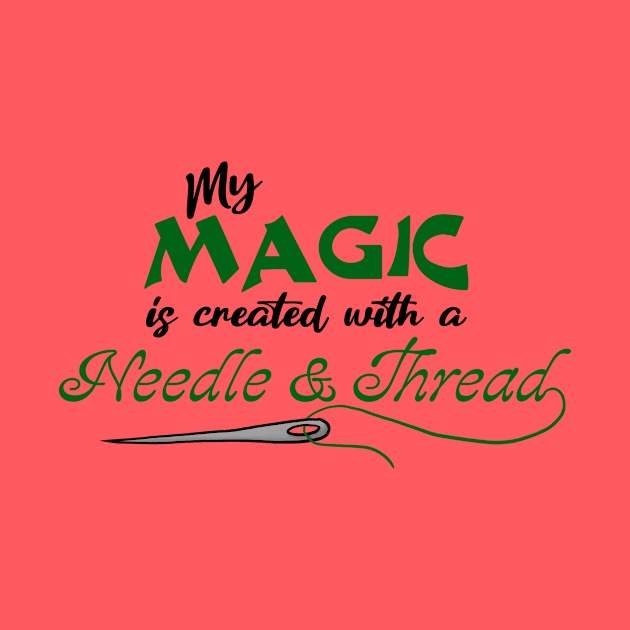 My Magic is created with a needle and thread by JKP2 Art