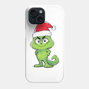 Cartoon Grinch's Christmas Joy Phone Case